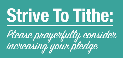 STRIVE TO TITHE