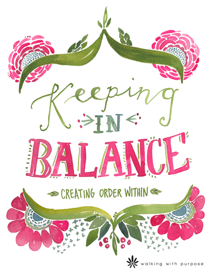 Keeping in Balance