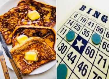 French Toast Breakfast & Bingo 1/29/23