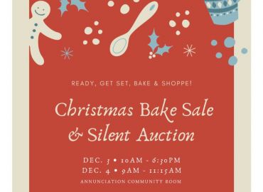 CHRISTMAS BAKE SALE & SILENT AUCTION